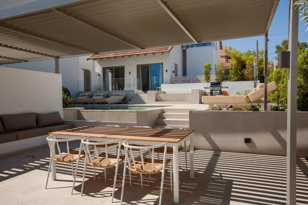 Chania Living Stories Villa With Piano 外观 照片