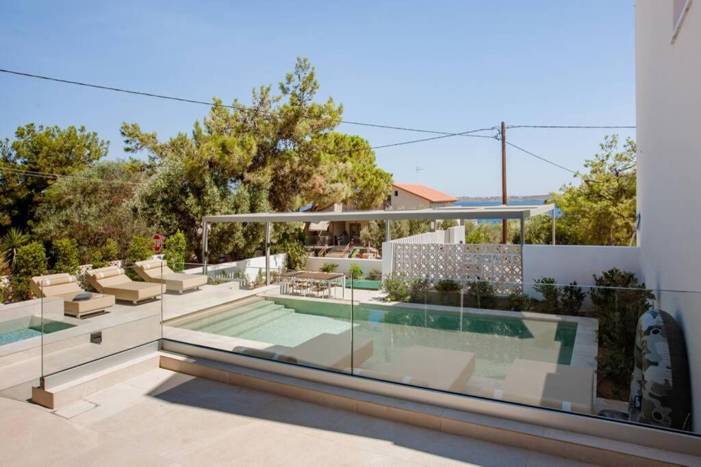 Chania Living Stories Villa With Piano 外观 照片